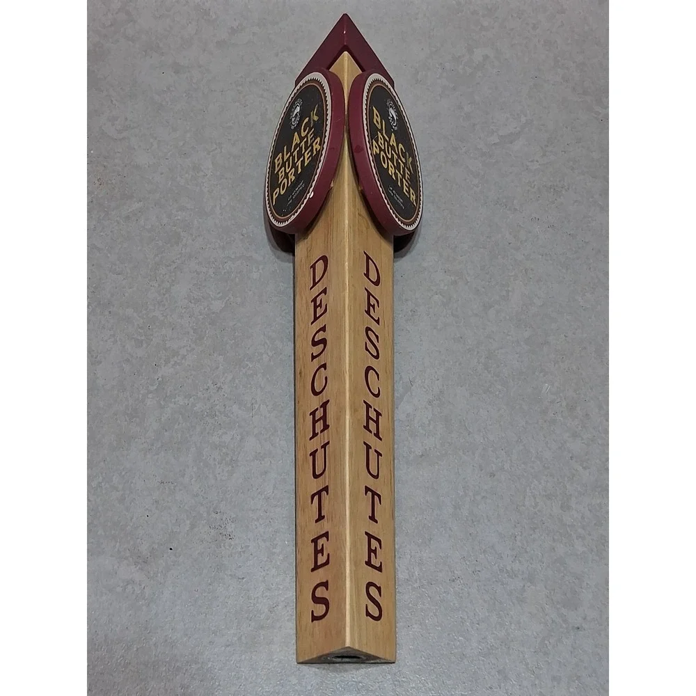 Deschutes Black Butte Porter Bar Draft Beer Tap Handle Brewery Man Cave